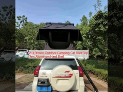 2-3 Personen Outdoor-Camping-Auto-Dach-Oberzelt Aluminium-Hard Shell