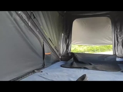 Outdoor Camping Z-förmige Aluminium-Hard Shell Auto-Dach-Oberzelt mit Regen-Abdeckung