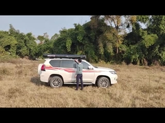 Außen 4WD Camping 180 Grad frei stehend Auto Seitenmarkise mit LED-Licht