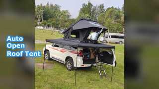 4x4 Hartschalen-Dachzelt mit automatischer Öffnung