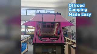 2.1M Aluminum Roof Top Tent Offroad Camping