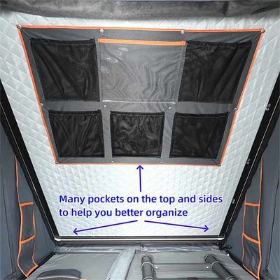 Automatic Opening Triangle Hard Shell Rooftop Tent With Custom Color