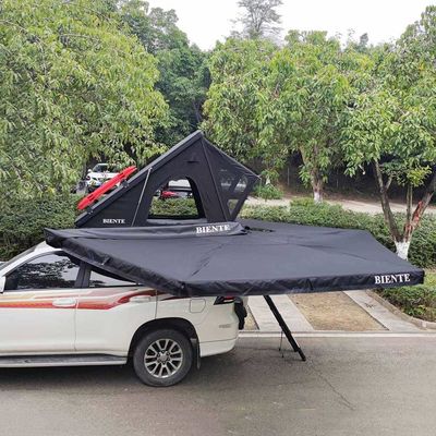 Outdoor Hard Shell Car Roof Tent 4 Person 4x4 For Toyota 210*132*18cm Closed Size