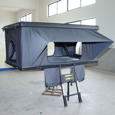 Durable Quick Open Folding Rooftop Tent Free Ladder For SUV Offroad
