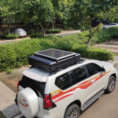4 Season Foldable Rooftop Camping Tent Waterproof With Aluminum Shell Material