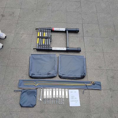Outdoor Hard Shell Triangle Rooftop Tent With 210*145*150cm Open Size