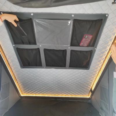 Clamshell Free Ladder Hard Shell Rooftop Tent 210*132*150cm Open Size