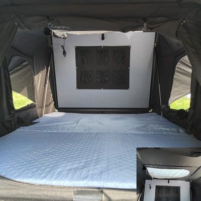 Hard Shell Aluminum Side Open Roof Top Tent 4 Season Sunproof Customazible