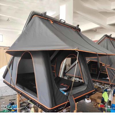 RTT 3-4 Person Triangle Rooftop Hard Shell Tent 4x4 Rooftop Tents For Pickup Truck