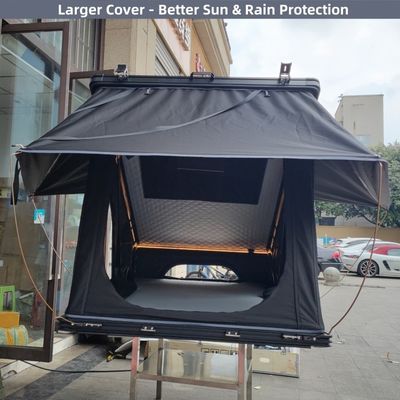 RTT Jeep SUV Automatic Roof Top Tent Hard Shell Car Tent Polyester Cotton