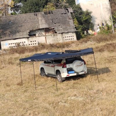600D Oxford 270 Degree Awning Tent Waterproof With Led Light