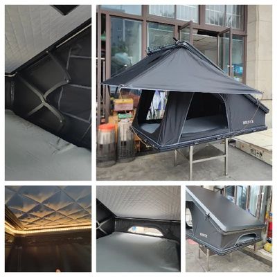 4 Season Easy Install Aluminum Rooftop Tent For Camping Pickup Truck Van