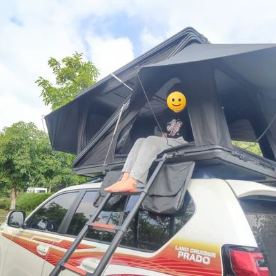 Waterproof Easy Install Aluminium Rooftop Tent For 4x4 Offroad Camping