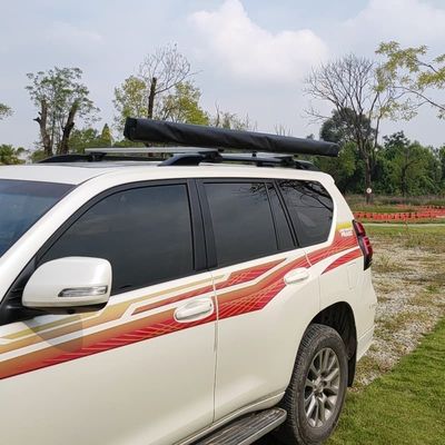 4WD Waterproof 4x4 Pull Out Awning Canopy With Side Awnings Alumminum Support Rod