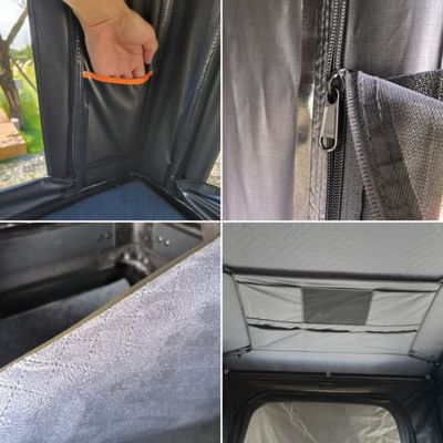 SUV Large Space Z Rooftop Tent 2 Person Rooftop Tent With Aluminum Honeycomb Oxford Fabric