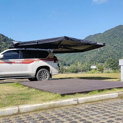 LTE 2.5m Diamater 270 Degree Batwing Awning With Aluminum Alloy Structure