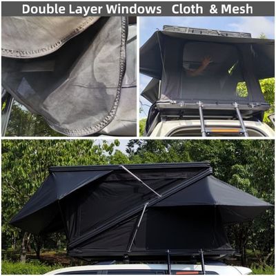 One Bedroom Convenient Z Rooftop Tent 210x131x120cm Opening Size
