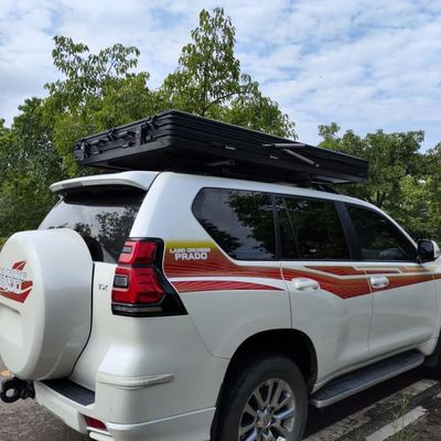 One Bedroom Convenient Z Rooftop Tent 210x131x120cm Opening Size