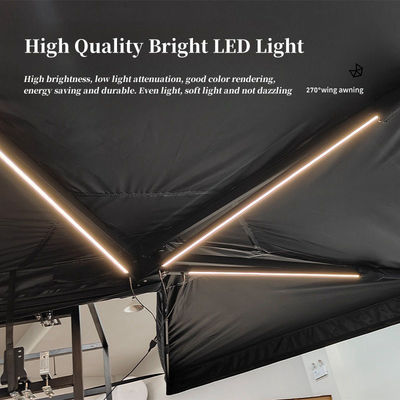 Customized Color 600D Oxford 270 Degree Camper Awning For Outdoor Camping