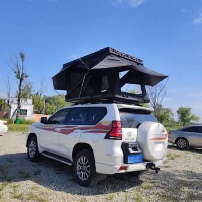 Overland 4X4 RTT Z Rooftop Tent With 320G Polyester Cotton 2.3m Telescopic Ladder