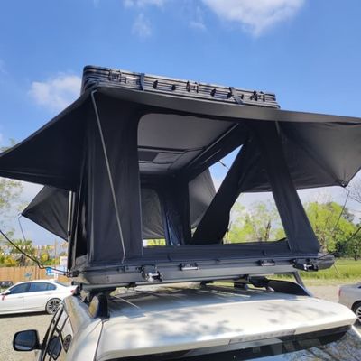 Quick Opening Polycotton Z Rooftop Tent With Waterproof Oxford Fabric