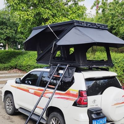 Quick Opening Polycotton Z Rooftop Tent With Waterproof Oxford Fabric