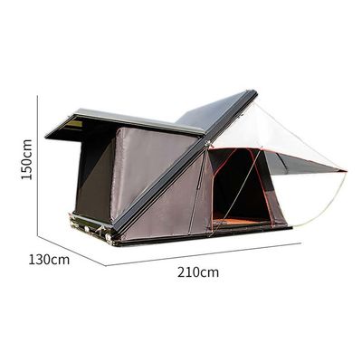Convenient Free Ladder Rooftop Camper Tent 210*130*150CM Open Size