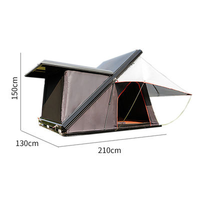 Thick Moisture Resistant Aluminum Rooftop Tent With Double Open Design