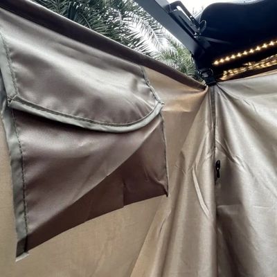 PVC Soft Shell Camping Shower Tent For Outdoor Camping With Roof