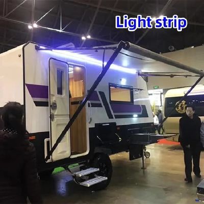 Side Mounted Rv Retractable Awning Sun Shade 420G PVC Four Season