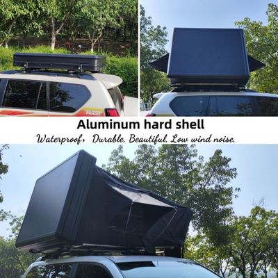 Outdoor Easy Install Side Open Roof Top Tent Customizable For Vehicles