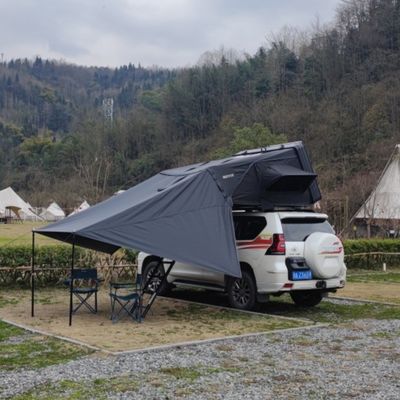 4 Person Pickup Canopy Aluminum Hard Shell Car Roof Top Tent For Camping