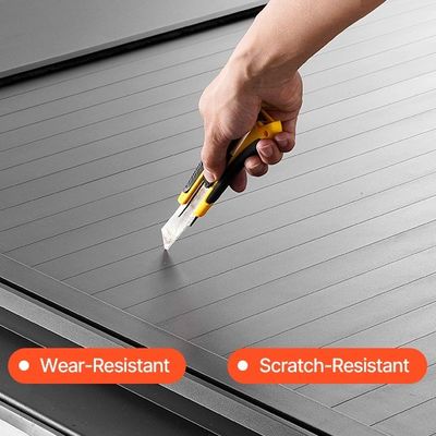 Manual Pickup Truck Bed Aluminum Hard Retractable Tonneau Cover for Ford
