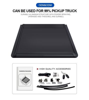 Waterproof Aluminum Alloy Electric Retractable Pickup Truck Bed Tonneau Cover for Ford Ranger T9