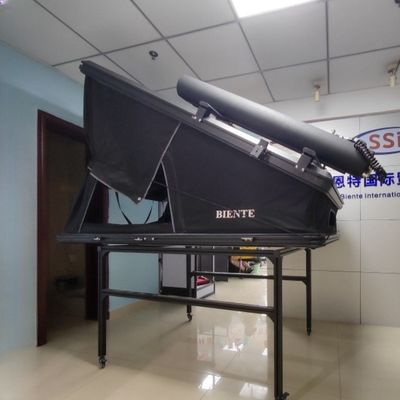 Car Truck Camping Aluminum Hard Shell Roof Top Tent With Water Tank and Solar Panel
