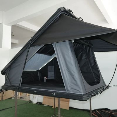 X Bracket Outside Camping Aluminum  Shell Roof Top Tent