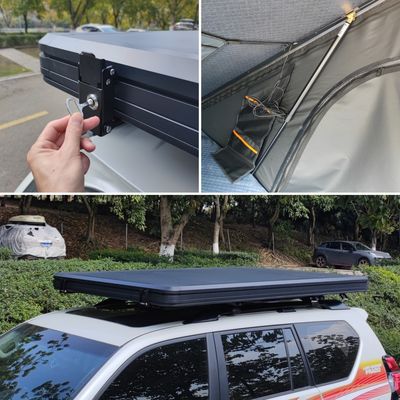 4x4 Off Road Lightweight Ultra-thin Roof Top Tent Hard Shell Roof Tent for Camping