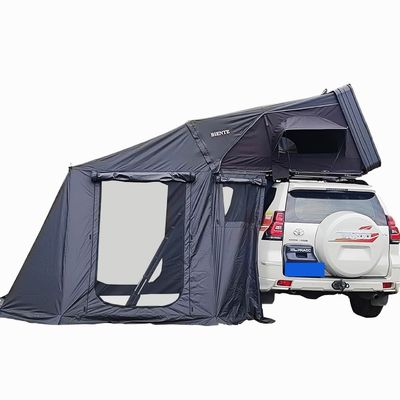 Wholesale Camping Outdoor 3-4 Person Side Open Roof Tent With Annex