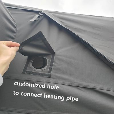 Wholesale Camping Outdoor 3-4 Person Side Open Roof Tent With Annex