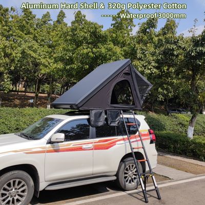 Ultra-Light Aluminum Hard Shell Roof Top Tent Popular in Japan for Offroad Camping