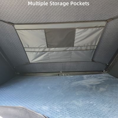 Ultra-Light Aluminum Hard Shell Roof Top Tent Popular in Japan for Offroad Camping