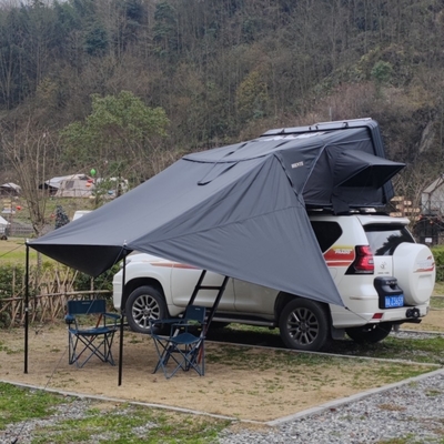 2025 New Anti-UV Side Open Hard Shell Vehicle Roof Top Tent Spacious Camping Tent