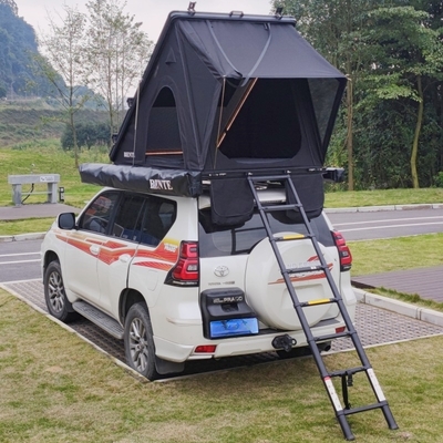 Aluminum Rooftop Tent 210x132cm 320G Polyester Cotton Waterproof