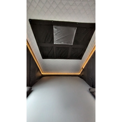 Aluminum Rooftop Tent 210x132cm 320G Polyester Cotton Waterproof