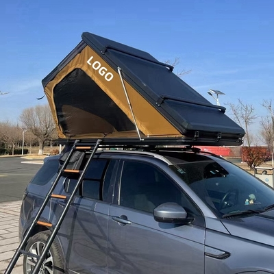 Aluminum Hard Shell Rooftop Tent 210x132x140cm 320G Polyester