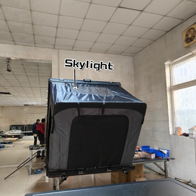 Aluminum Roof Top Tent 210x130cm 320G Polyester Cotton Waterproof