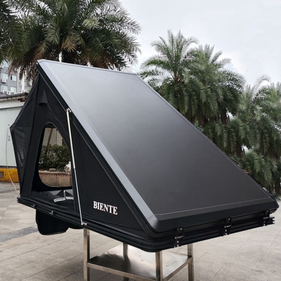 2-3 Person Triangle Roof Top Tent 210x132cm Aluminum Hardshell