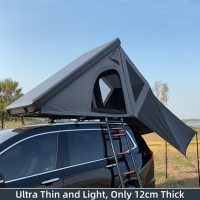 Ultra-Thin Roof Top Tent 12cm Aluminum Hard Shell 210x130cm
