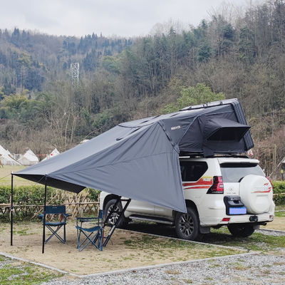 3-4 Person 1.9M Width Hard Shell Roof Top Tent with 320G Polyester for Outdoor Camping