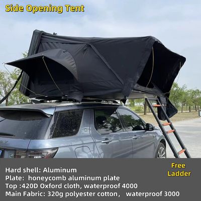 4 Season Large Hardshell Rooftop Tent with Annex for Outdoor Camping Available in 210*160*110 CM and 210*190*110 CM